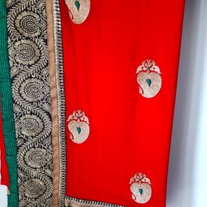 Georgette Saree from Nalli